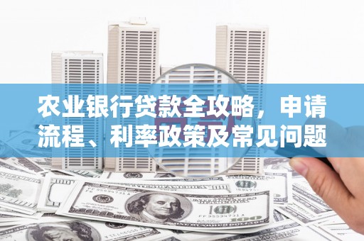 沐川农业银行贷款全攻略，申请流程、利率政策及常见问题解析