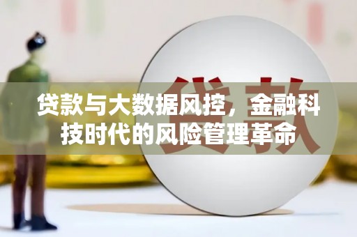 沐川贷款与大数据风控，金融科技时代的风险管理革命