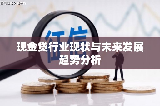 沐川现金贷行业现状与未来发展趋势分析