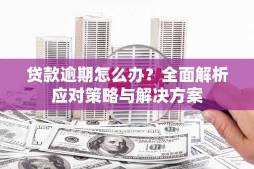沐川贷款逾期怎么办？全面解析应对策略与解决方案