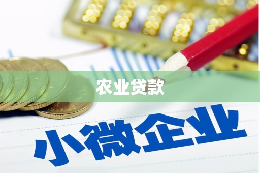 沐川农业贷款