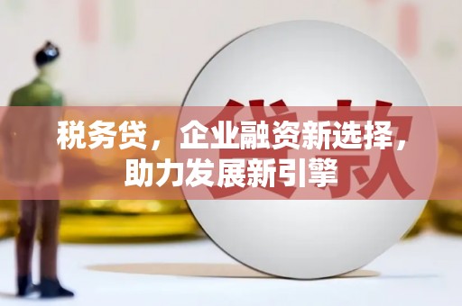 沐川税务贷，企业融资新选择，助力发展新引擎