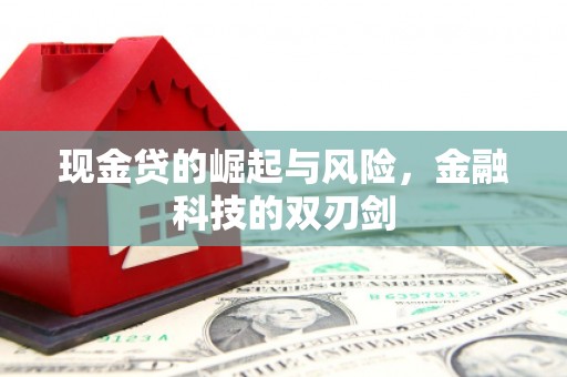 沐川现金贷的崛起与风险，金融科技的双刃剑
