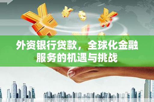 沐川外资银行贷款，全球化金融服务的机遇与挑战