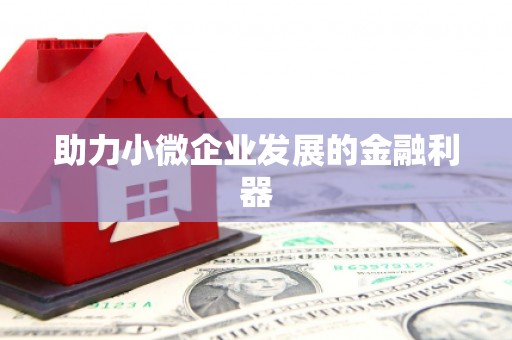 沐川助力小微企业发展的金融利器