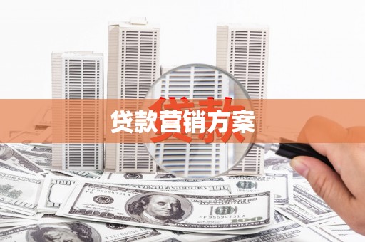 沐川贷款营销方案