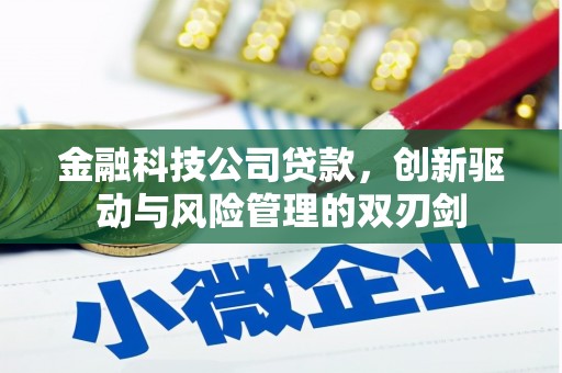 沐川金融科技公司贷款，创新驱动与风险管理的双刃剑