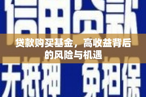 沐川贷款购买基金，高收益背后的风险与机遇
